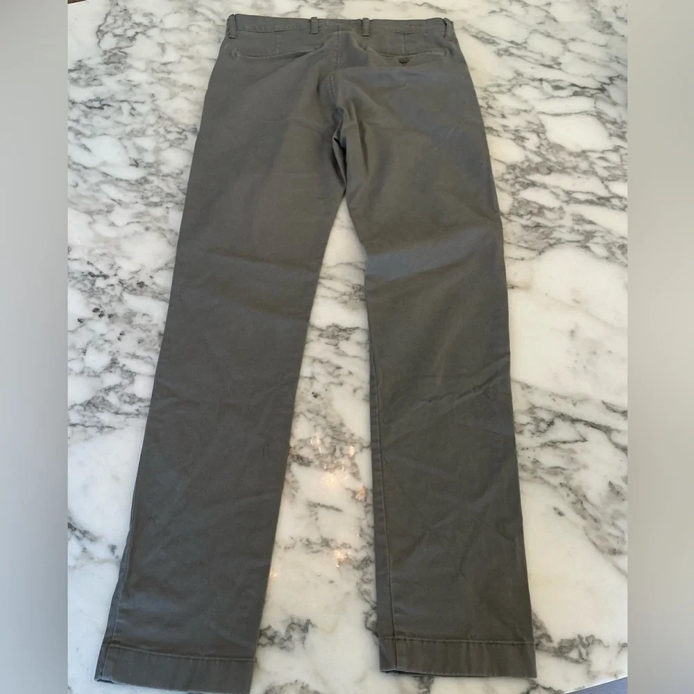 EUC J. Crew Trade Mark Stretch 484 Slim Chino Grey 28x30
